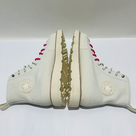 Converse Chuck Taylor Crafted 173212C M 8.5/W 10 Boots Egret Natural Ivory White - Picture 8 of 13
